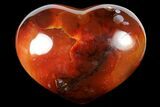 Colorful Carnelian Agate Heart #125835-1